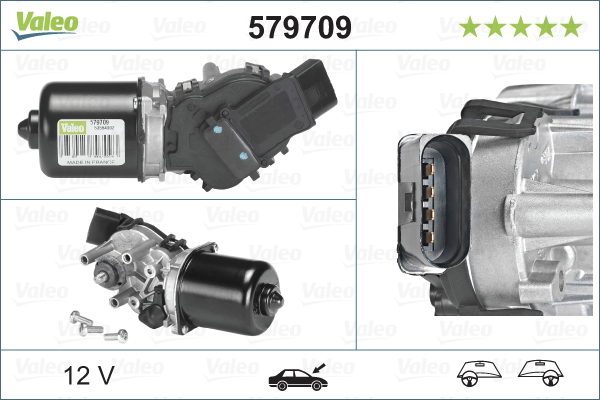Wiper Motor - 579709 VALEO